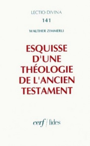 Kniha Esquisse d'une théologie de l'Ancien Testament Walther Zimmerli