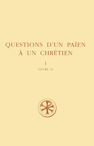 Kniha Questions d'un païen à un chrétien - Livre I Jean-Louis Feiertag