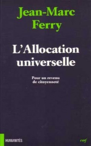 Knjiga L'Allocation universelle Jean-Marc Ferry