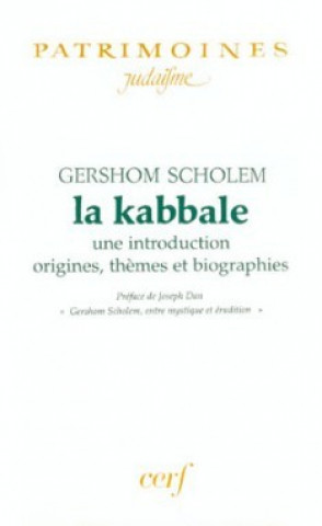 Kniha La Kabbale Gershom Gerhard Scholem