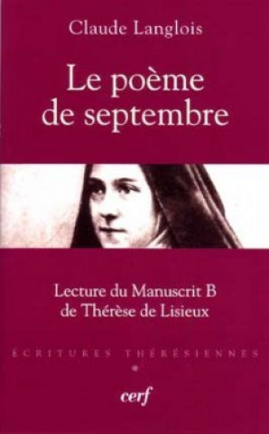 Kniha Le Poème de septembre Claude Langlois
