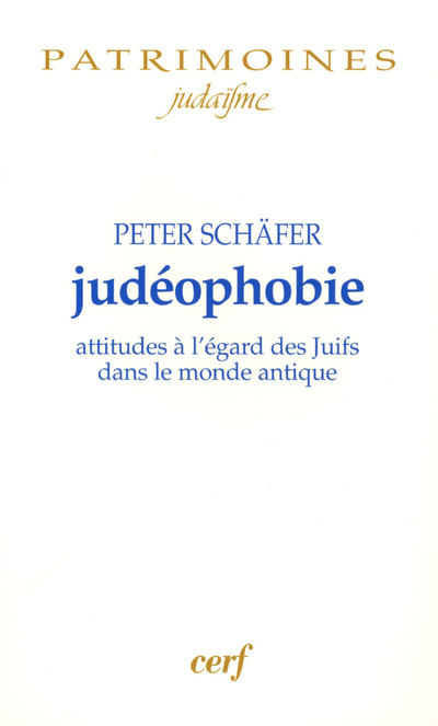 Buch Judéophobie Peter Schäfer