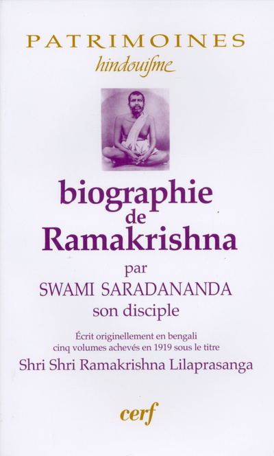 Kniha Biographie de Ramakrishna Swami Saradananda