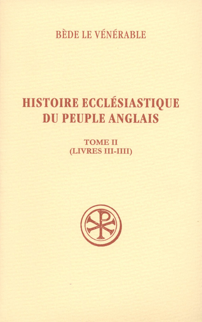 Carte SC 490 Histoire ecclésiastique du peuple anglais, II (livres 3-4) Bède le vénérable