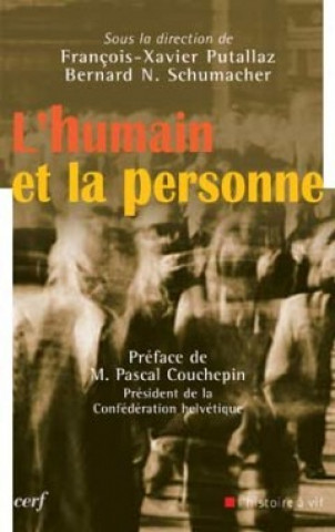 Carte L'Humain et la personne François-Xavier Putallaz