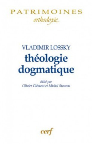 Book Théologie dogmatique Nicolas Lossky