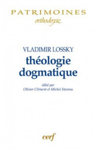 Książka Théologie dogmatique Nicolas Lossky