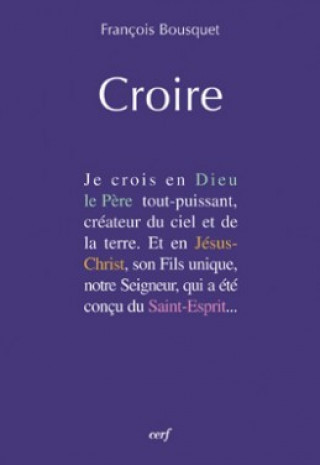 Knjiga Croire François Bousquet