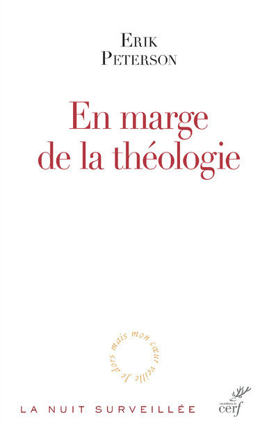 Könyv En marge de la théologie Erik Peterson