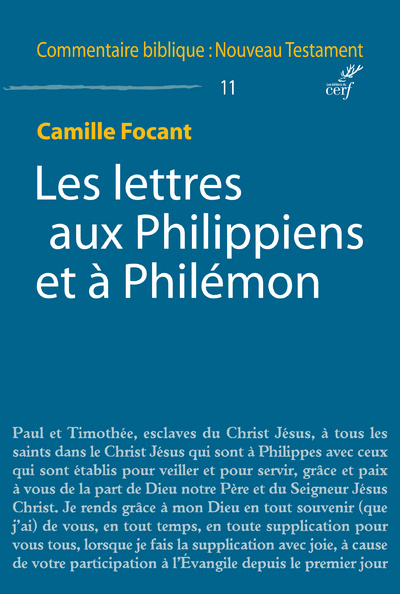 Kniha Les lettres aux Philippiens et à Philémon Camille Focant