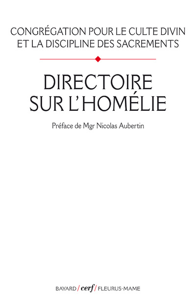 Boek Directoire sur l'homélie Congrégation pour le culte divin et la discipline