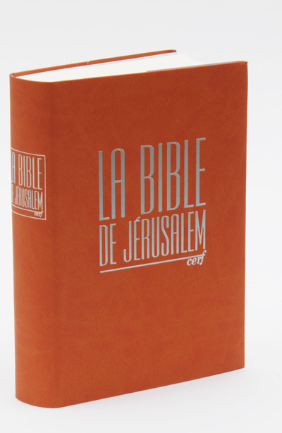 Carte La Bible de Jérusalem compacte intégrale fauve EBAF