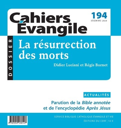 Jeu/jouet Cahier Evangile 194 - La résurrection des morts 