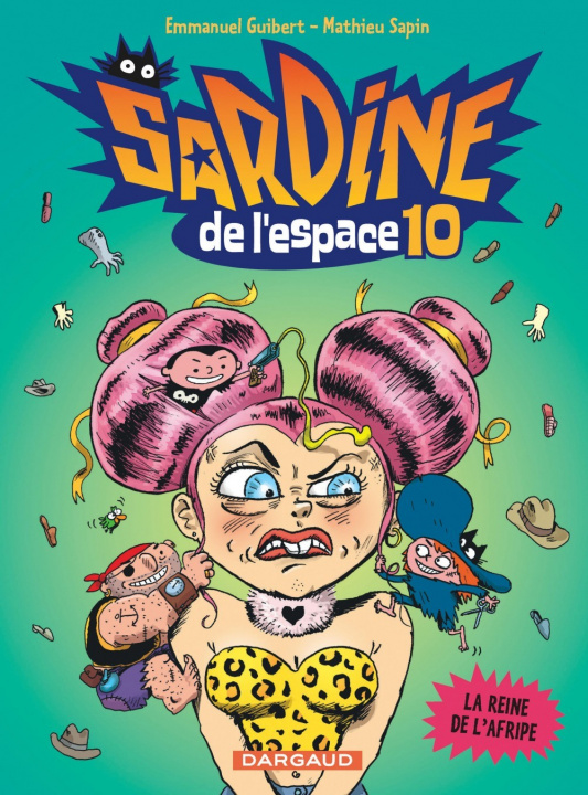 Kniha Sardine de l'espace - Tome 10 - La Reine de l'Afripe Guibert Emmanuel