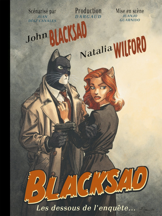 Книга Blacksad - Hors-série - Les Dessous de l'enquête Diaz Canales Juan