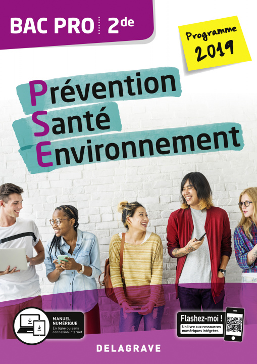 Książka Prévention Santé Environnement (PSE) 2de Bac Pro (2019) - Pochette élève TERRET