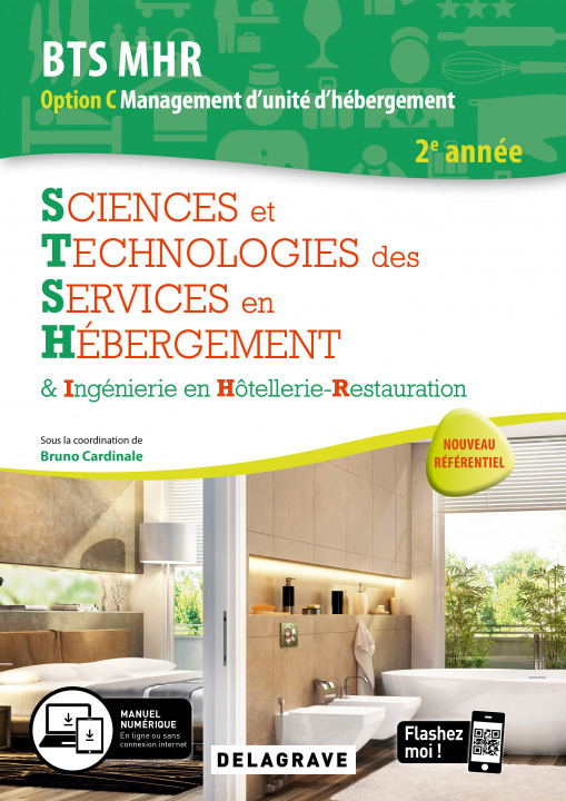 Kniha Sciences et Technologies des Services en hébergement 2e année BTS MHR (2020) - Pochette élève CUBIZOLLES