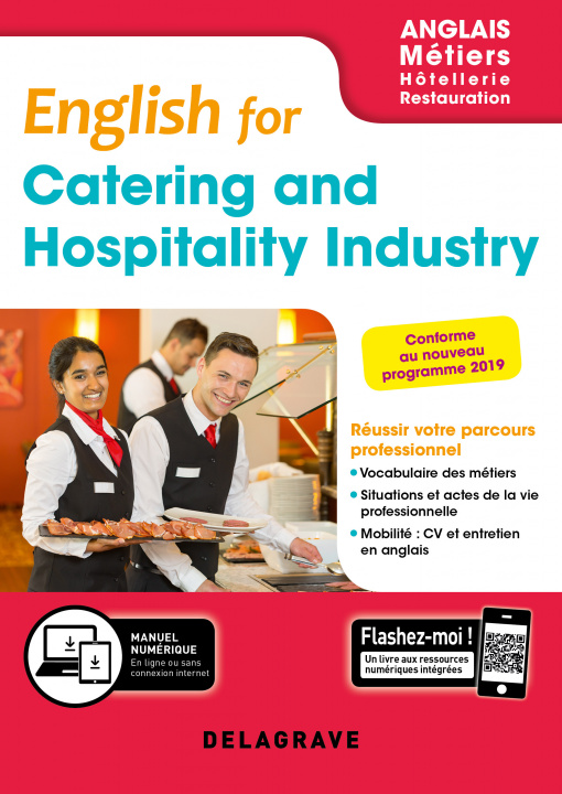Könyv English for Catering and Hospitality Industry - Anglais Bac Pro (2019) - Pochette élève GERMAIN