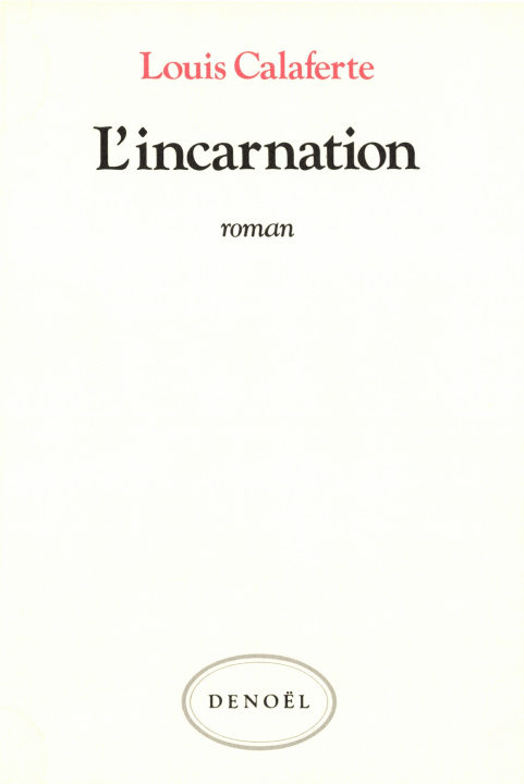 Book L'Incarnation Calaferte