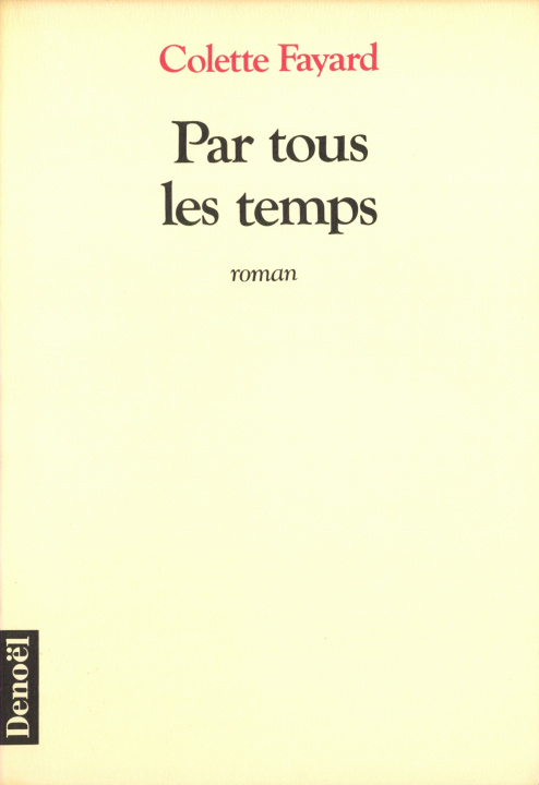 Buch Par tous les temps Fayard