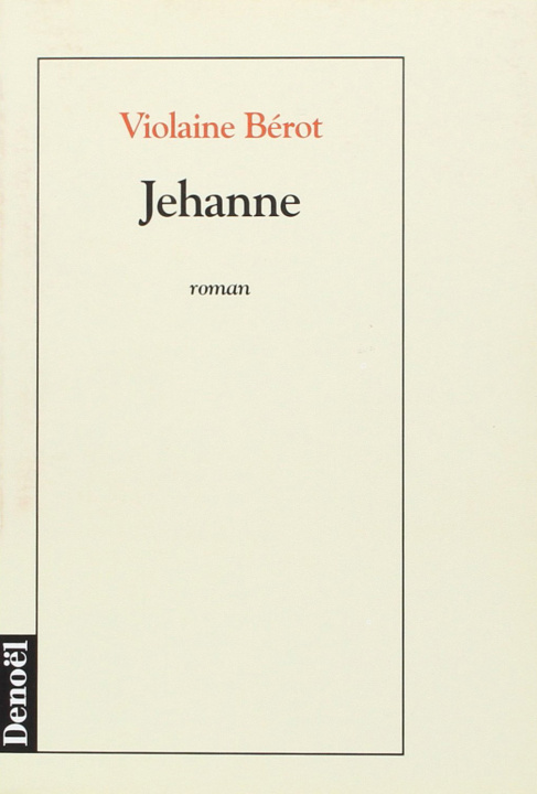 Buch Jehanne Bérot