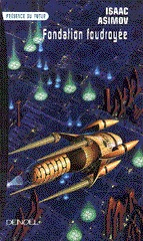 Książka Fondation foudroyée Asimov