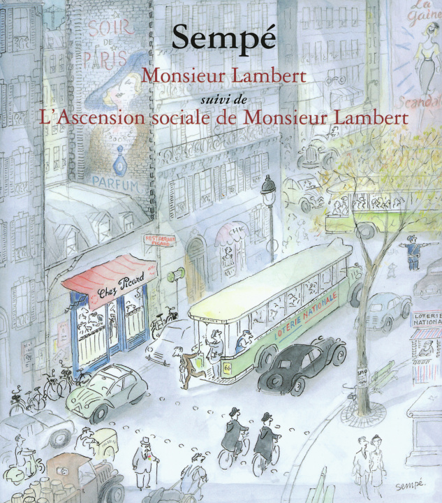Книга Monsieur Lambert/L'ascension sociale de Monsieur Lambert Sempé