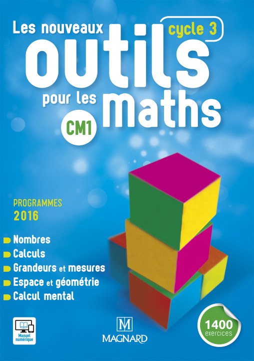 Книга Nouveaux outils pour les Maths CM1 Livre de l'eleve GINET