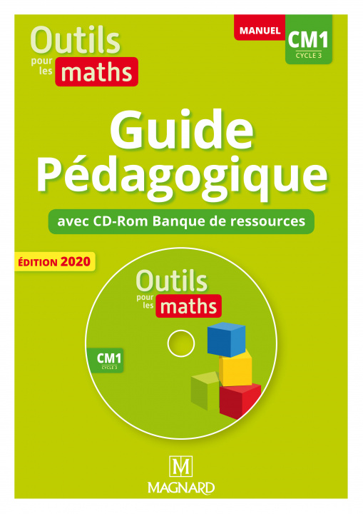 Kniha Outils pour les Maths CM1 (2020) - Banque de ressources du manuel sur CD-Rom avec guide pédagogique papier GINET