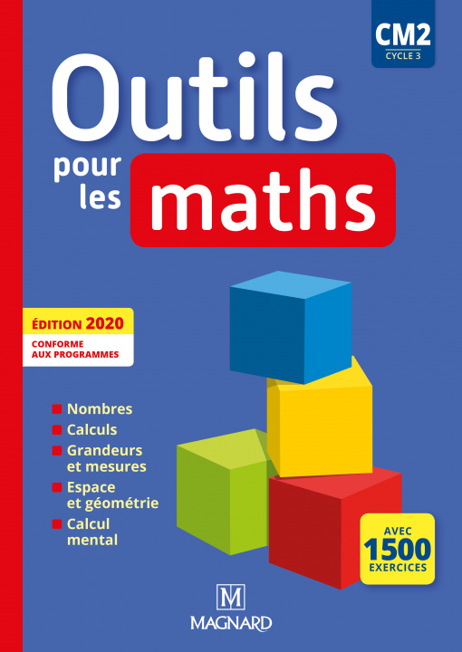 Carte Outils pour les Maths CM2 (2020) - Manuel élève GINET