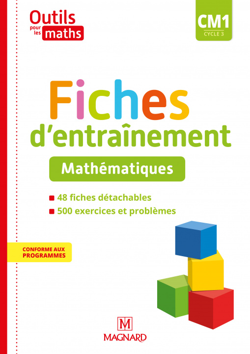 Kniha Outils pour les Maths CM1 (2020) - Fiches d'entraînement GINET