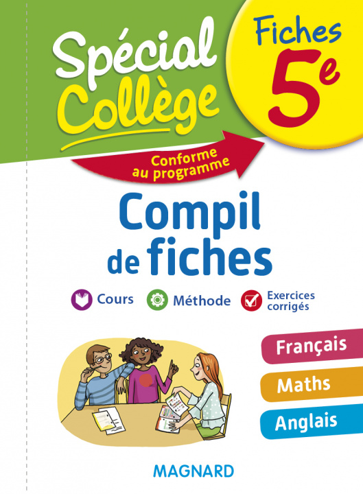 Könyv Spécial Collège Compil de fiches 5e 