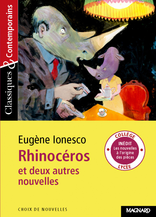 Kniha Rhinocéros et deux autres nouvelles - Classiques et Contemporains 