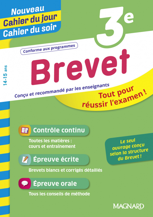 Книга Brevet 3e - Nouveau Cahier du jour Cahier du soir RANDANNE