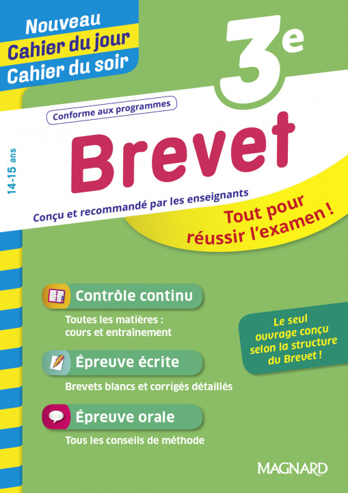 Könyv Brevet 3e - Nouveau Cahier du jour Cahier du soir RANDANNE