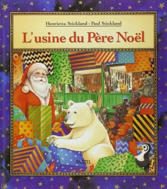 Knjiga l'usine du pere noel STICKLAND