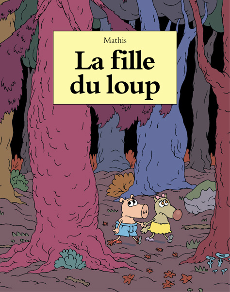 Knjiga Fille du loup (La) MATHIS