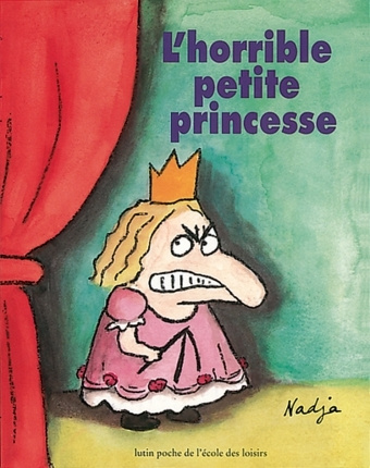 Carte l'horrible petite princesse NADJA
