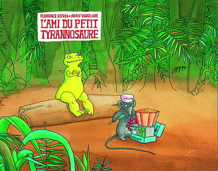 Kniha L'ami du petit tyrannosaure SEYVOS