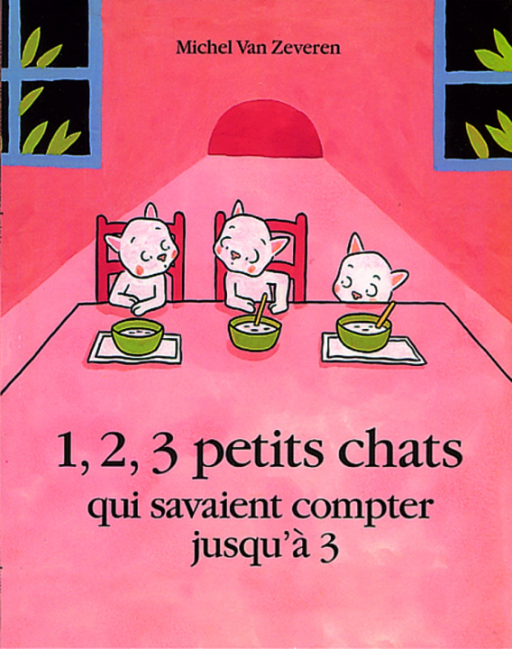 Carte 1, 2, 3 petits chats VAN ZEVEREN