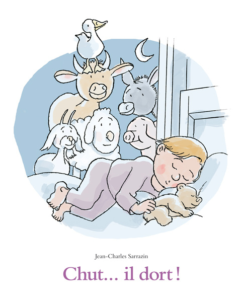 Boek chut il dort SARRAZIN JEAN CHARLES