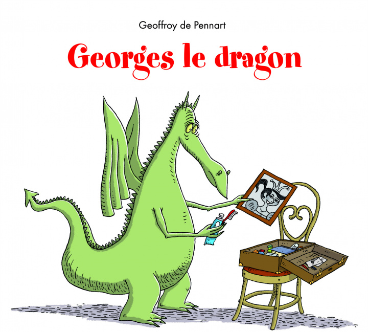 Knjiga Georges le dragon PENNART  DE
