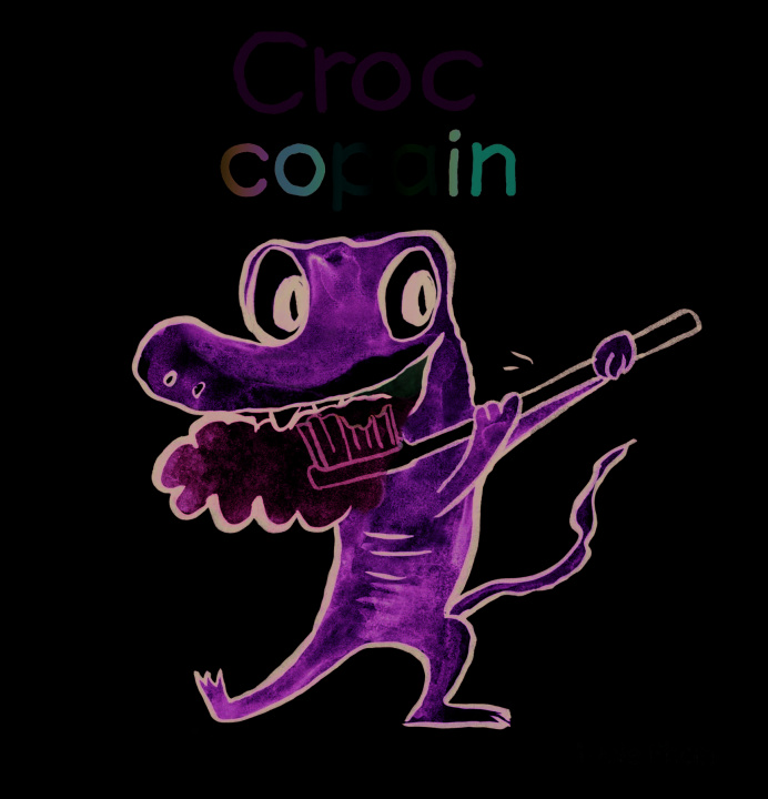 Knjiga croc copain Phan