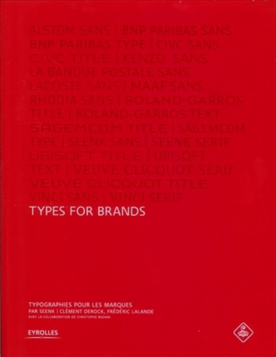 Knjiga Types for brands SEENK/BADANI/DEROCK/LALANDE