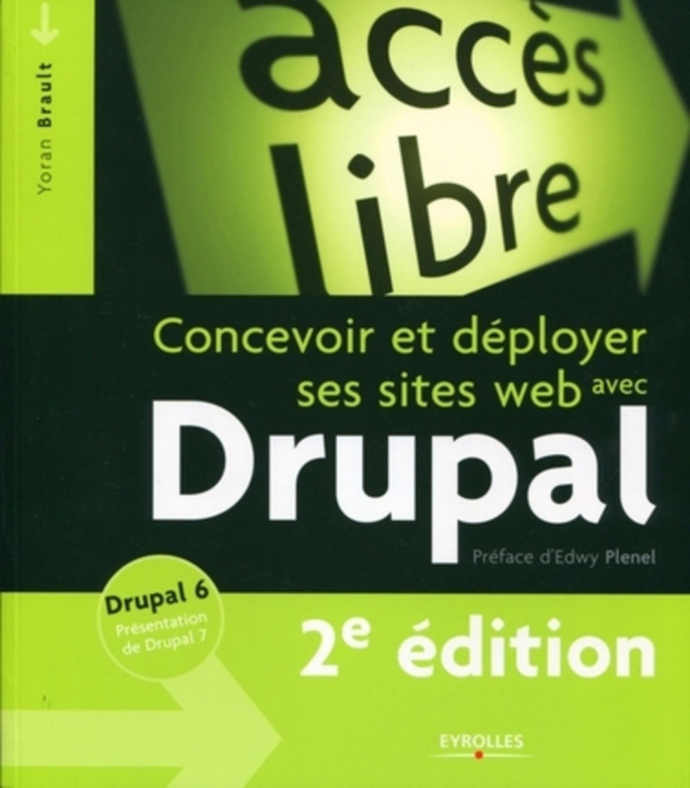 Carte Concevoir et déployer ses sites web avec Drupal Brault