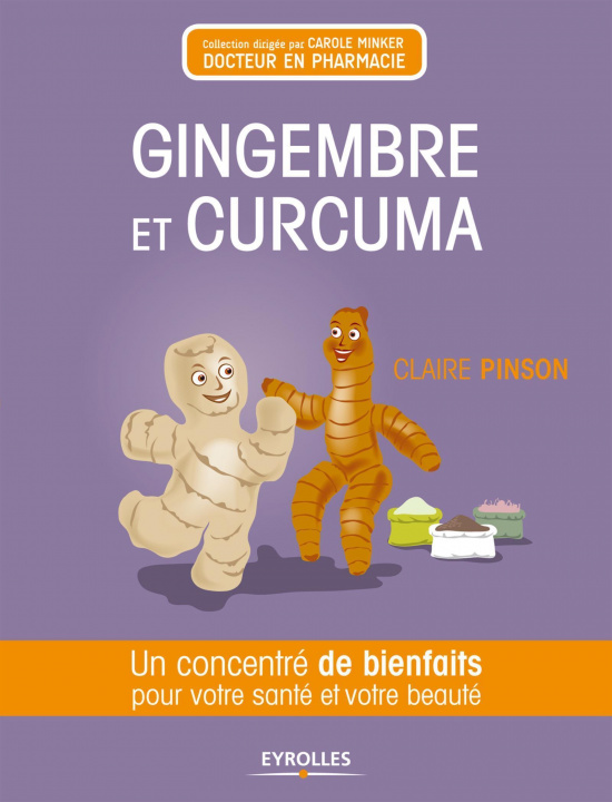 Kniha Gingembre et curcuma Pinson