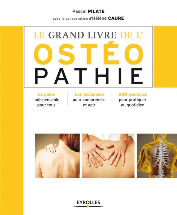 Carte Le grand livre de l'ostéopathie Pilate