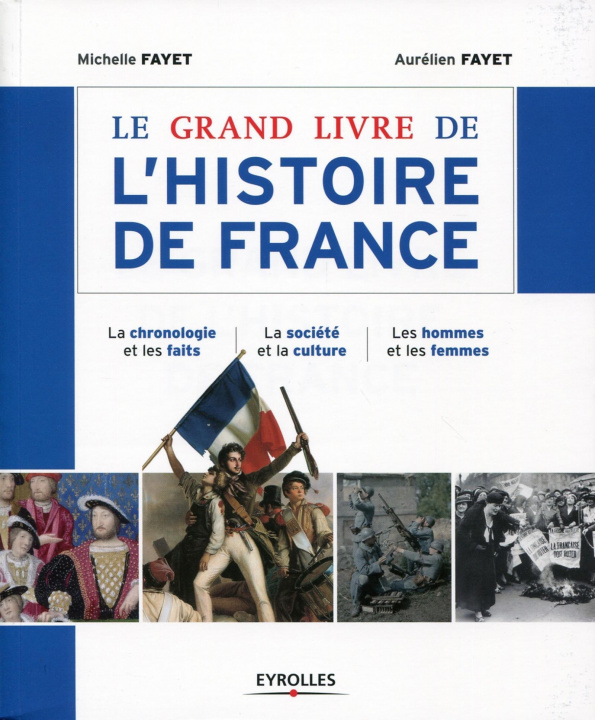 Carte Le grand livre de l'histoire de France FAYET