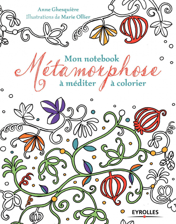 Kniha Mon notebook Métamorphose à méditer à colorier Ollier