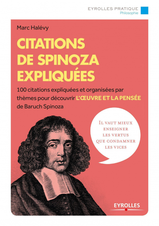 Kniha Citations de Spinoza expliquées Halévy